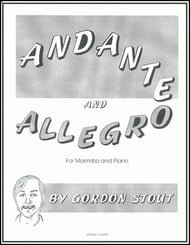 cover ANDANTE AND ALLEGRO MARIMBA SOLO cover